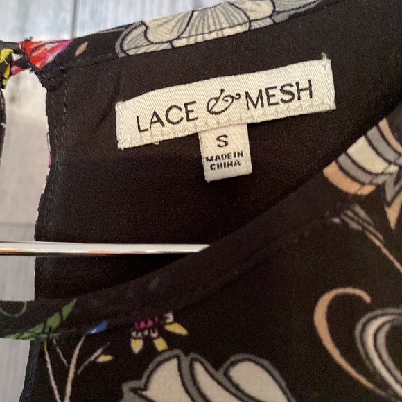 NEW Modcloth Lace & Mesh Maxi Dress SUPER CUTE - Picture 4 of 6